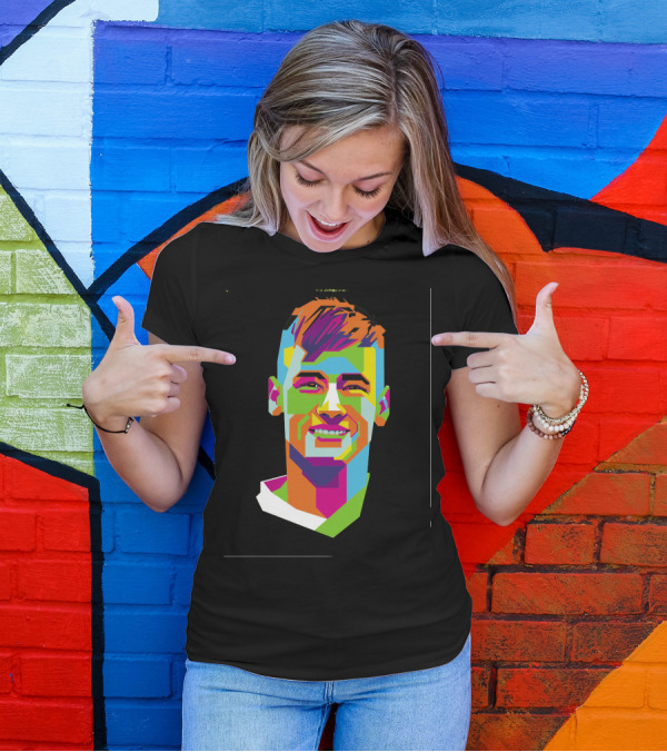 Neymar Colorful Pop T-Shirt