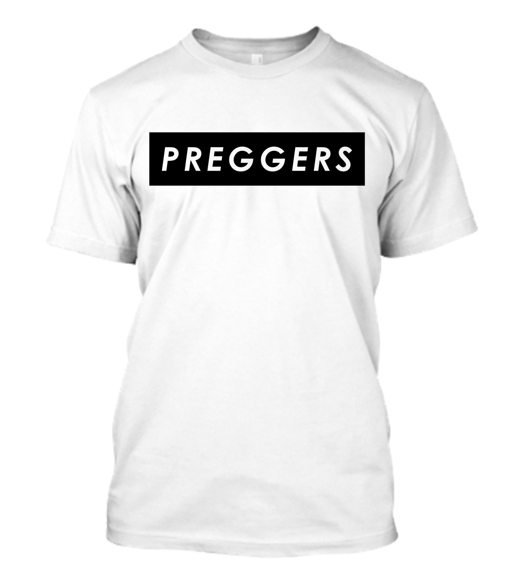 PREGGERS Maternity Announcement Top T-Shirt