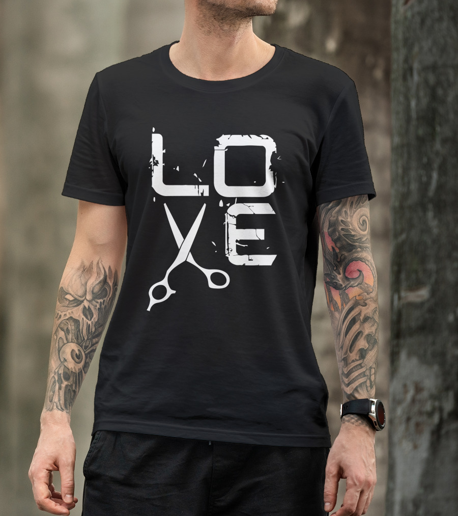 LOVE Scissors T-Shirt