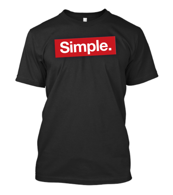 Simple Red Box T-Shirt