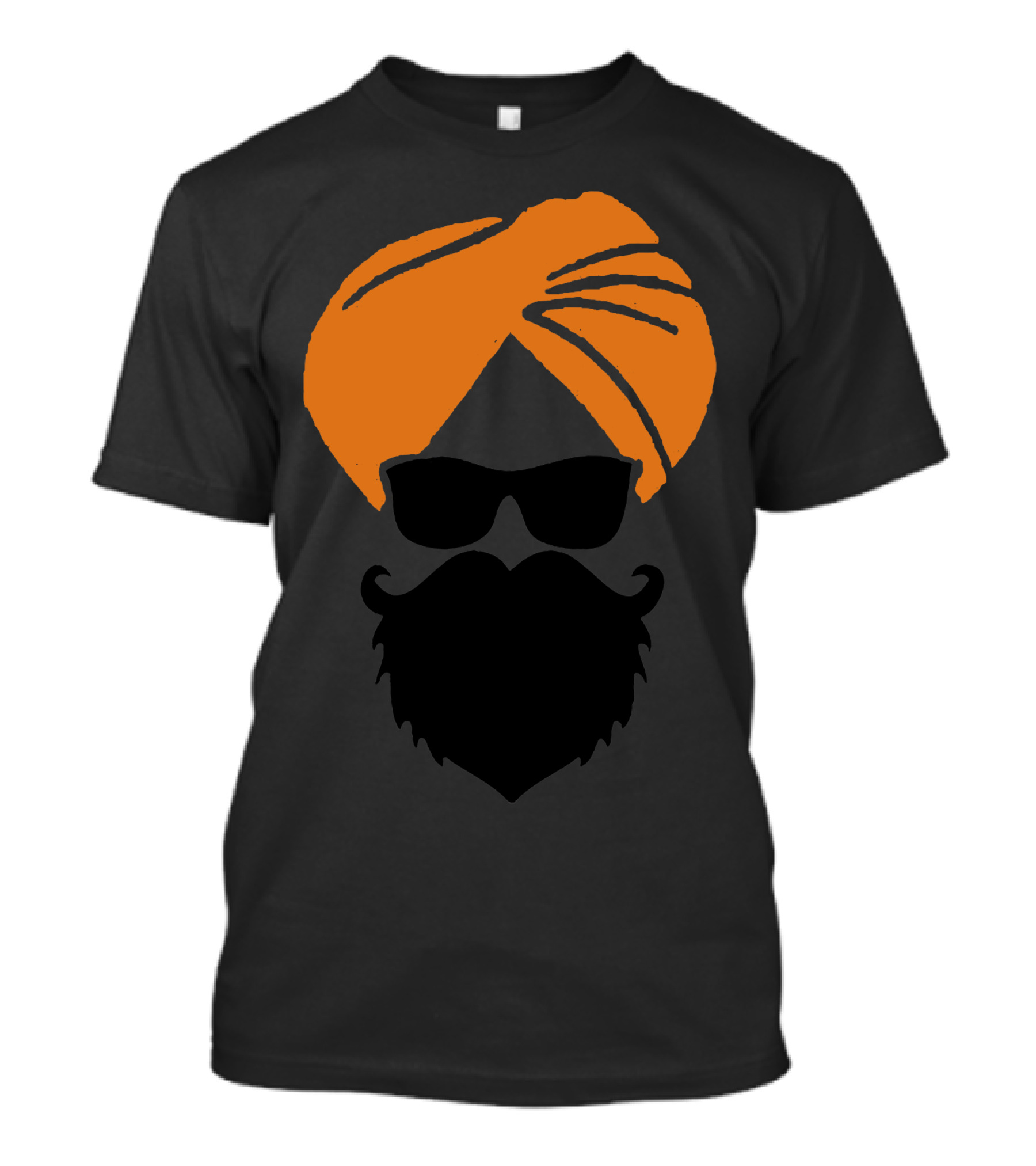 Singh Is King Turban Beard Sunglasses T-Shirt