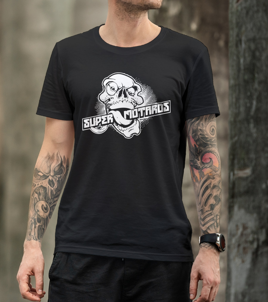 Super Motards Skull T-Shirt