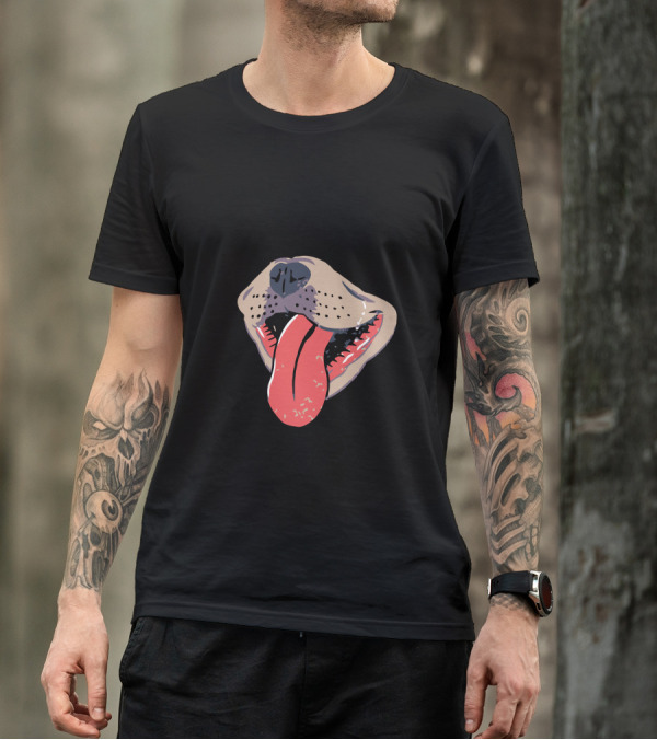 The Frenchie World Bulldog Tongue Out T-Shirt