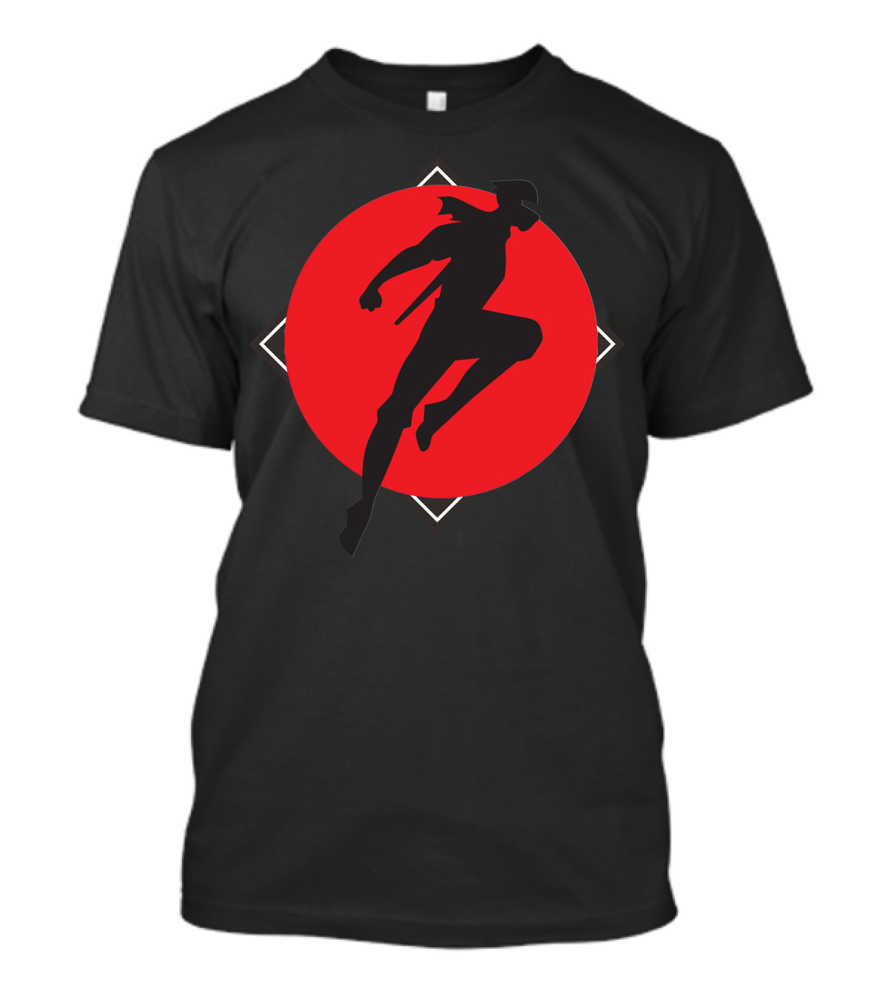 Vic Bad Ninja Red Circle T-Shirt