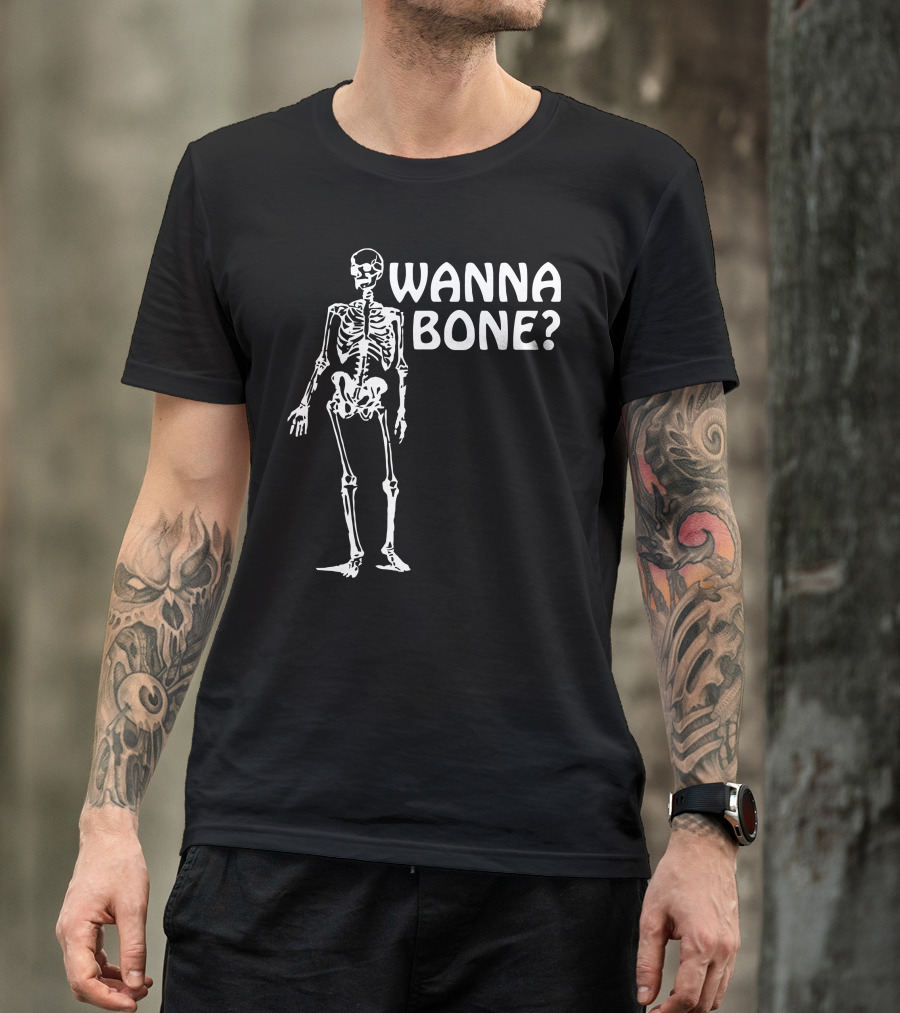 WANNA BONE Skeleton T-Shirt