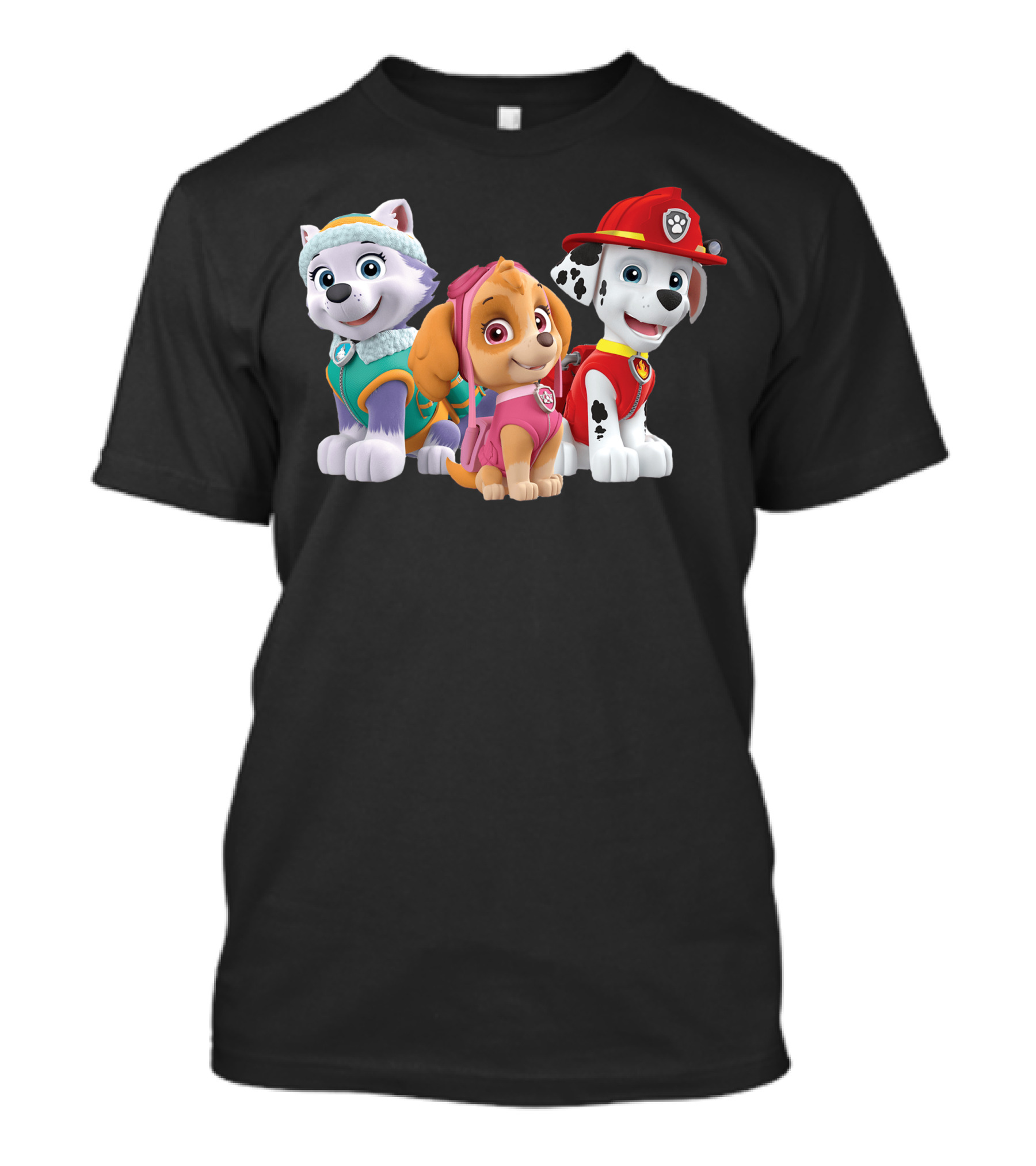 PAW Patrol Everest Skye Marshall Characters T-Shirt