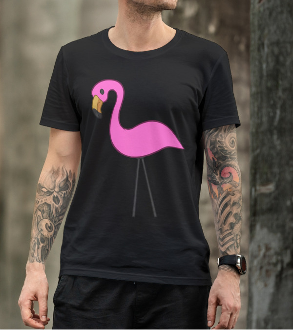 Pink Flamingo Animal T-Shirt