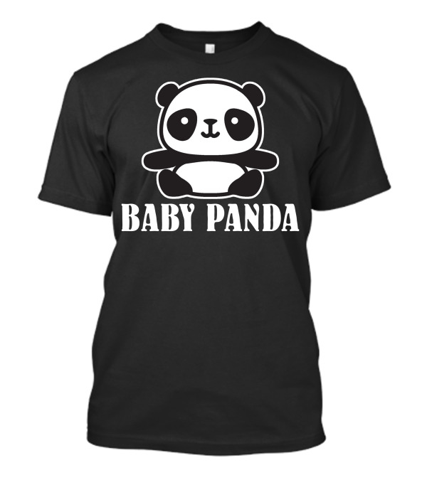 Baby Panda Cute Cartoon Bear T-Shirt