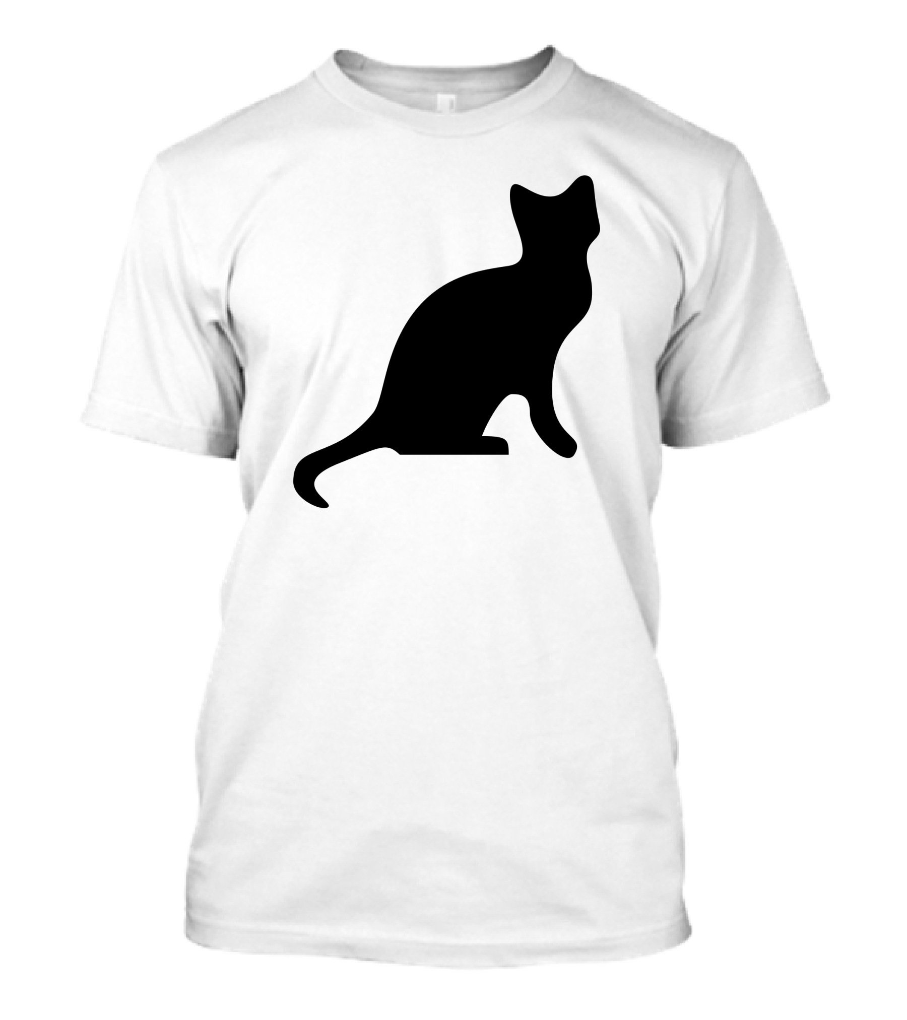 Cat Black Had T-Shirt