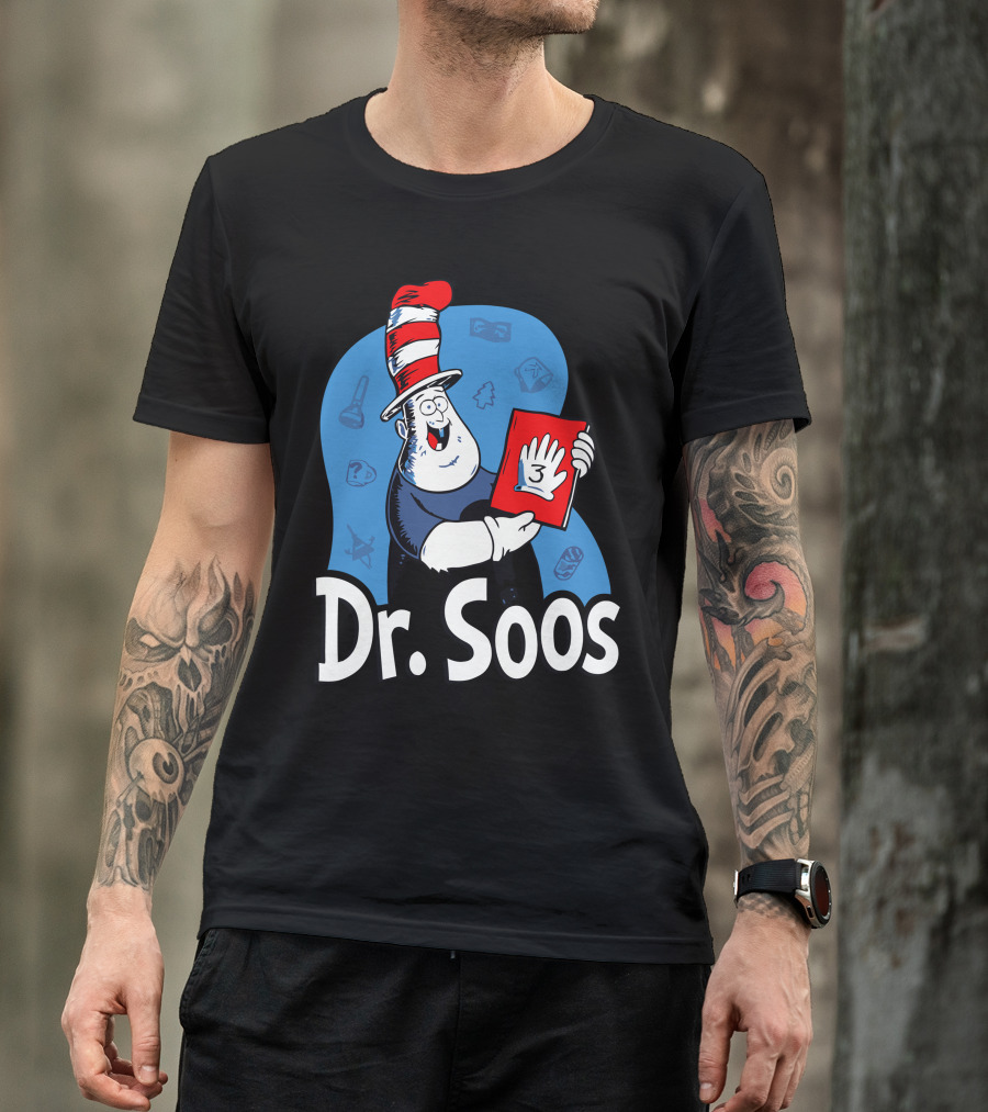 Dr Soos Gravity Falls Seuss Parody Cartoon Mashup T-Shirt