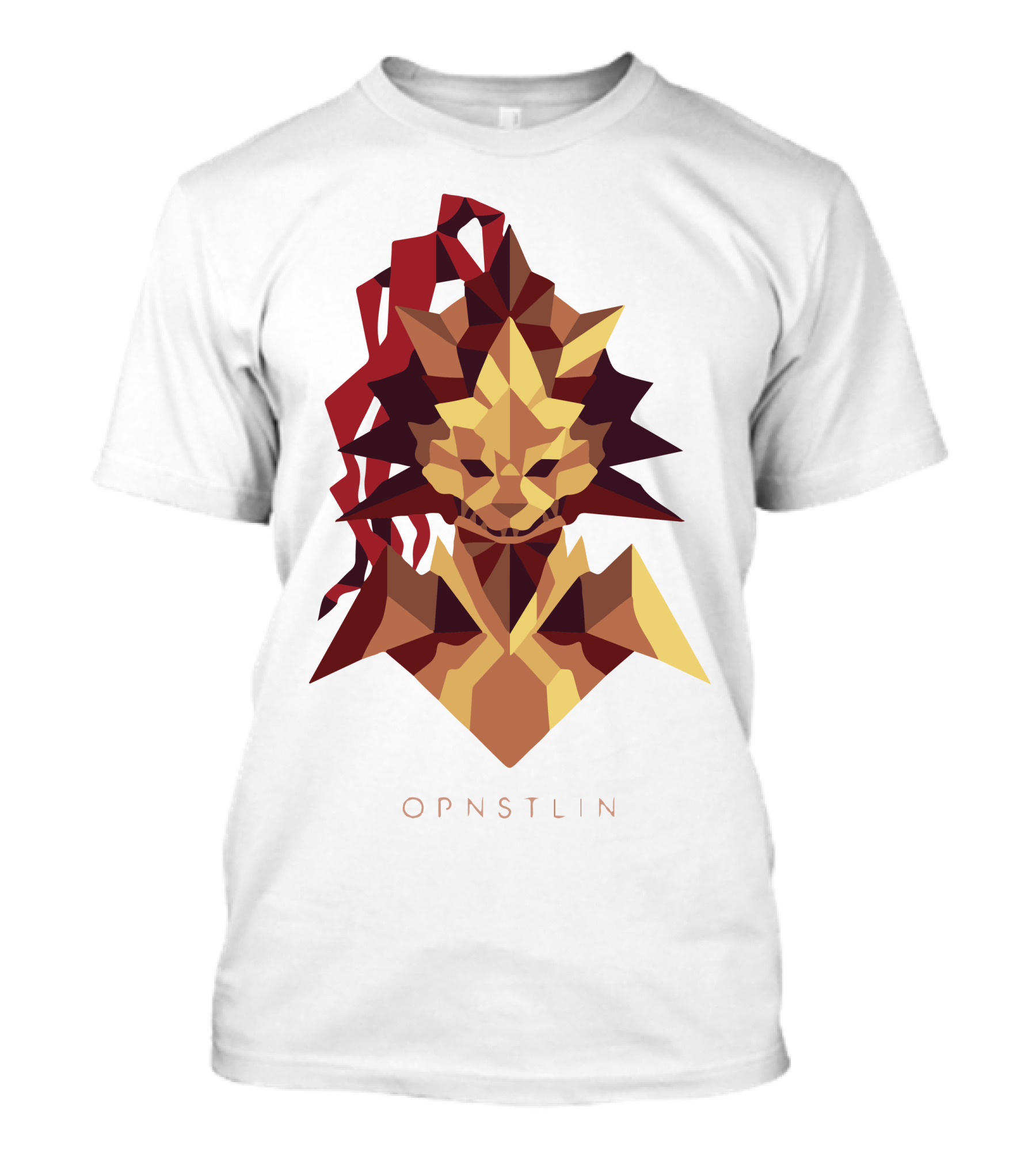 Dragonslayer Ornstein OPNSTLN Geometric Warrior T-Shirt