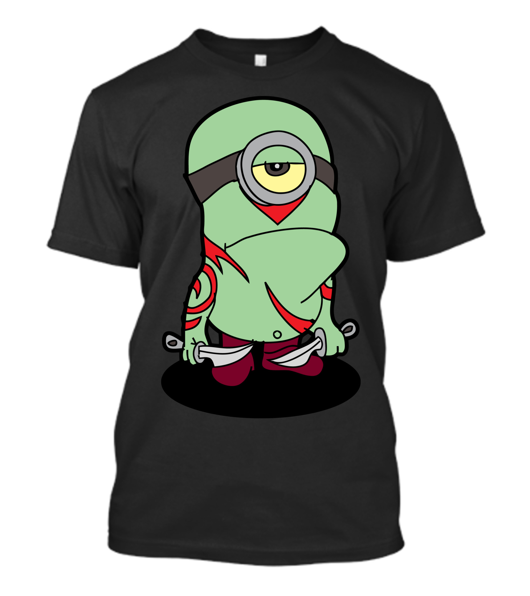 Drax The Minstroyer Minion Mashup Guardians Fusion T-Shirt