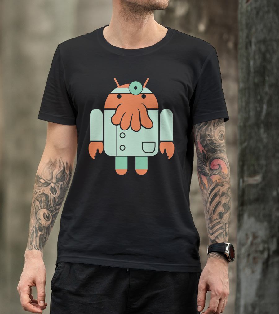 Droidberg Zoidberg Android Mashup T-Shirt