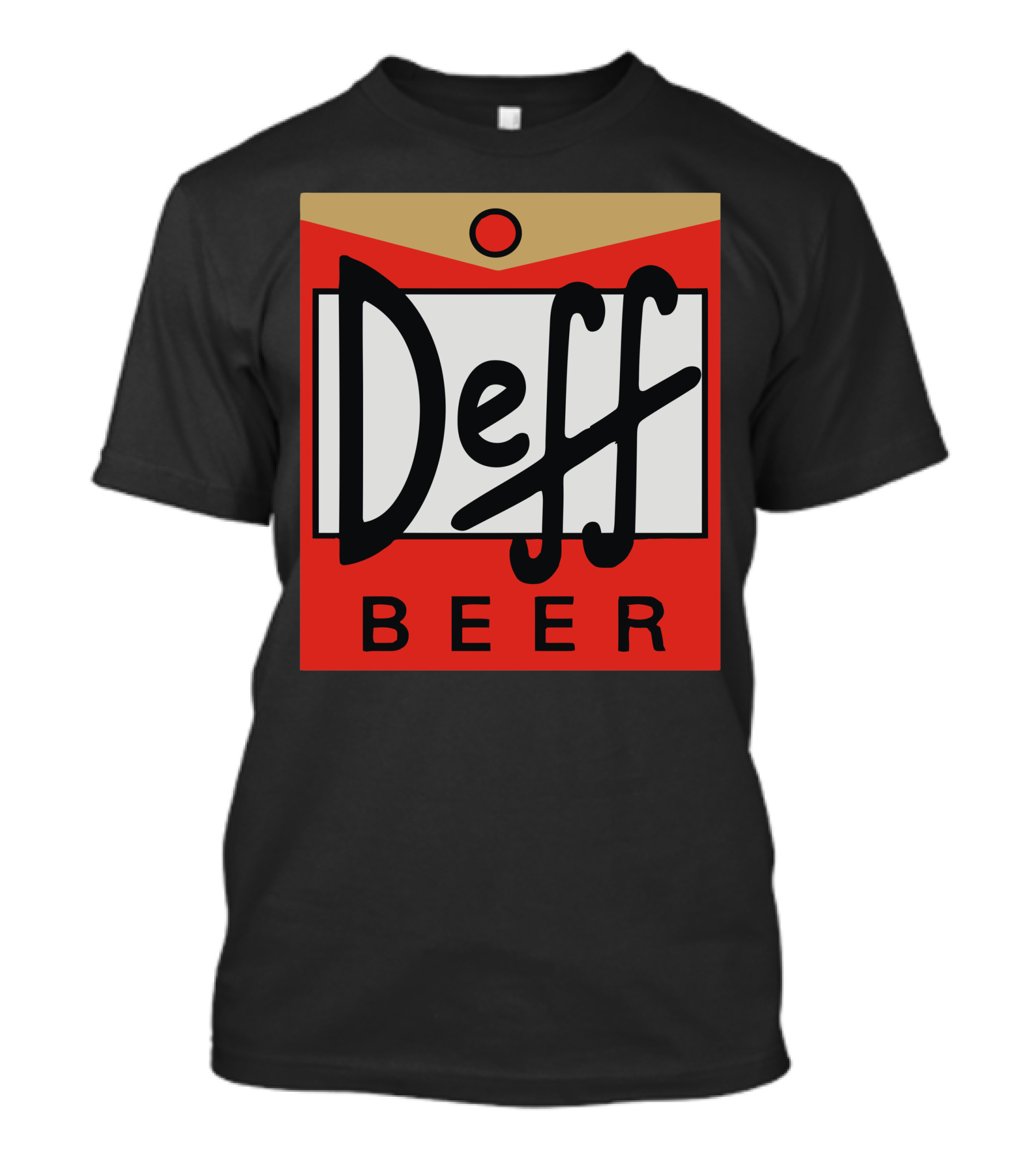 Deff Beer Parody Duff T-Shirt
