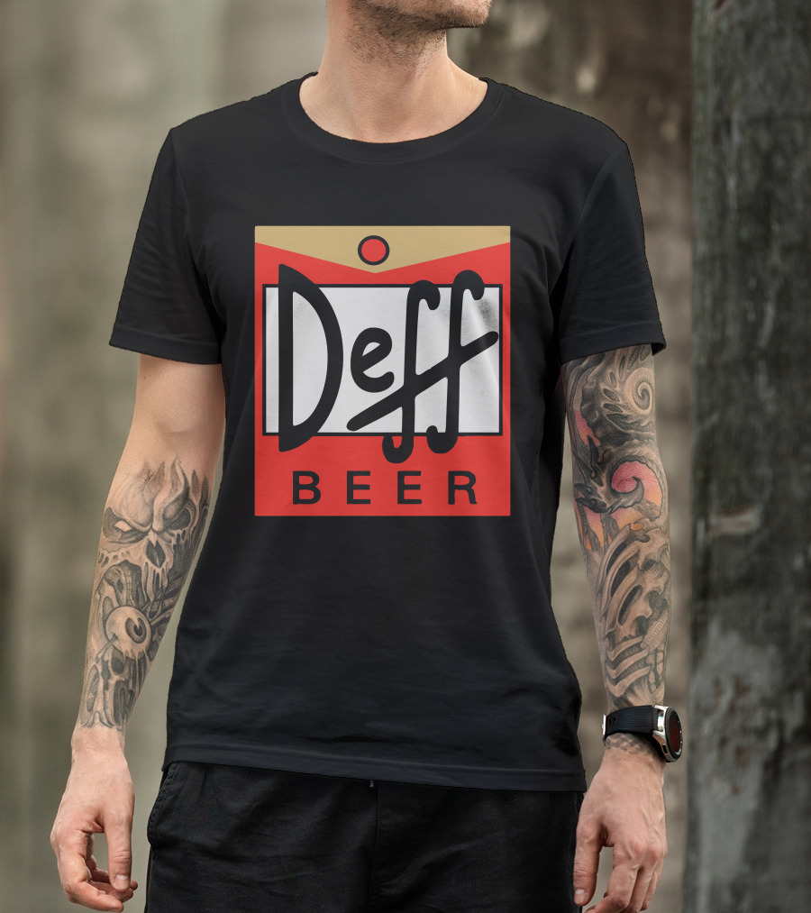 Deff Beer Parody Duff T-Shirt