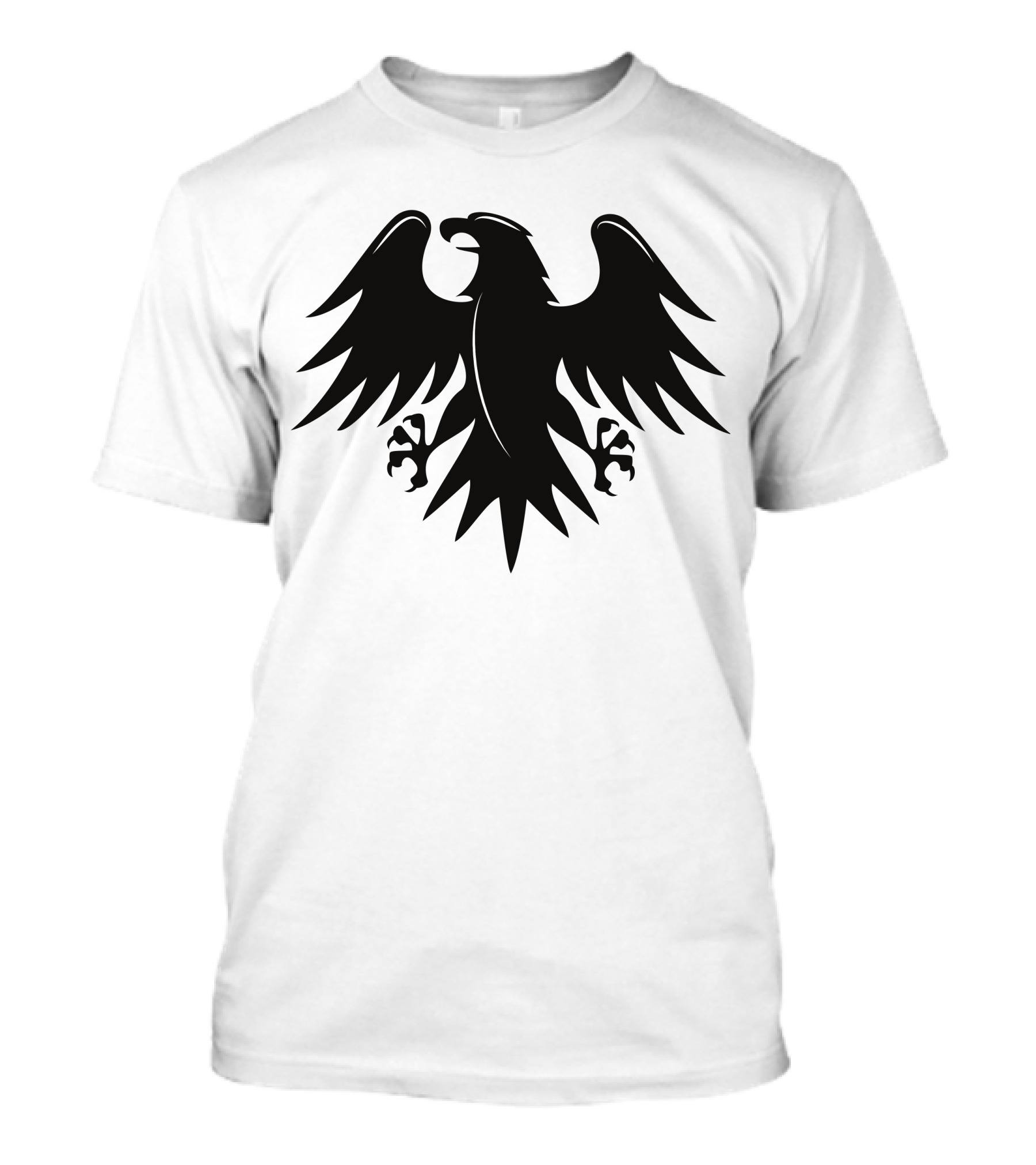 Eagle Emblem Silhouette Black Eangle T-Shirt