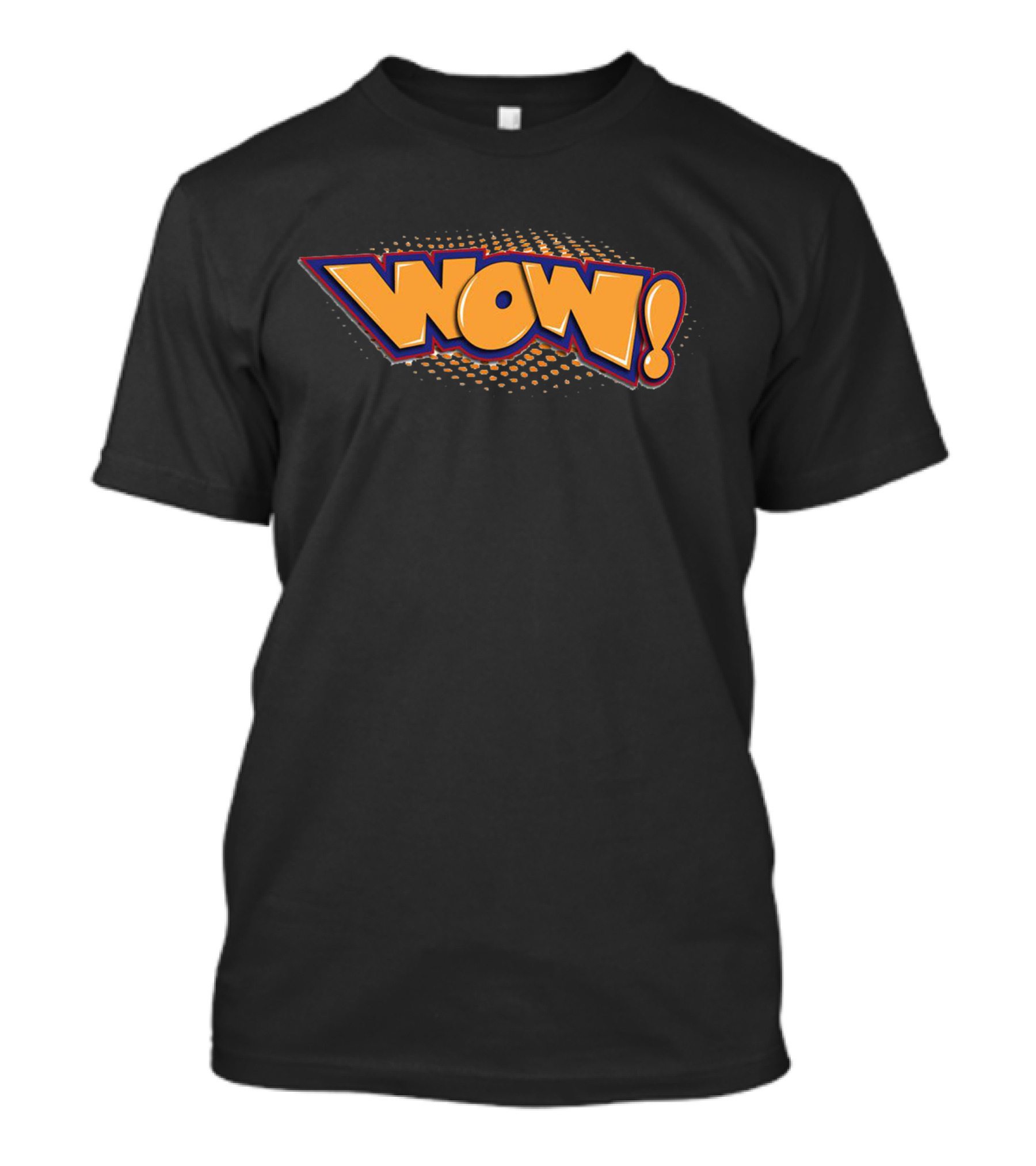 WOW Efeck Teks T-Shirt