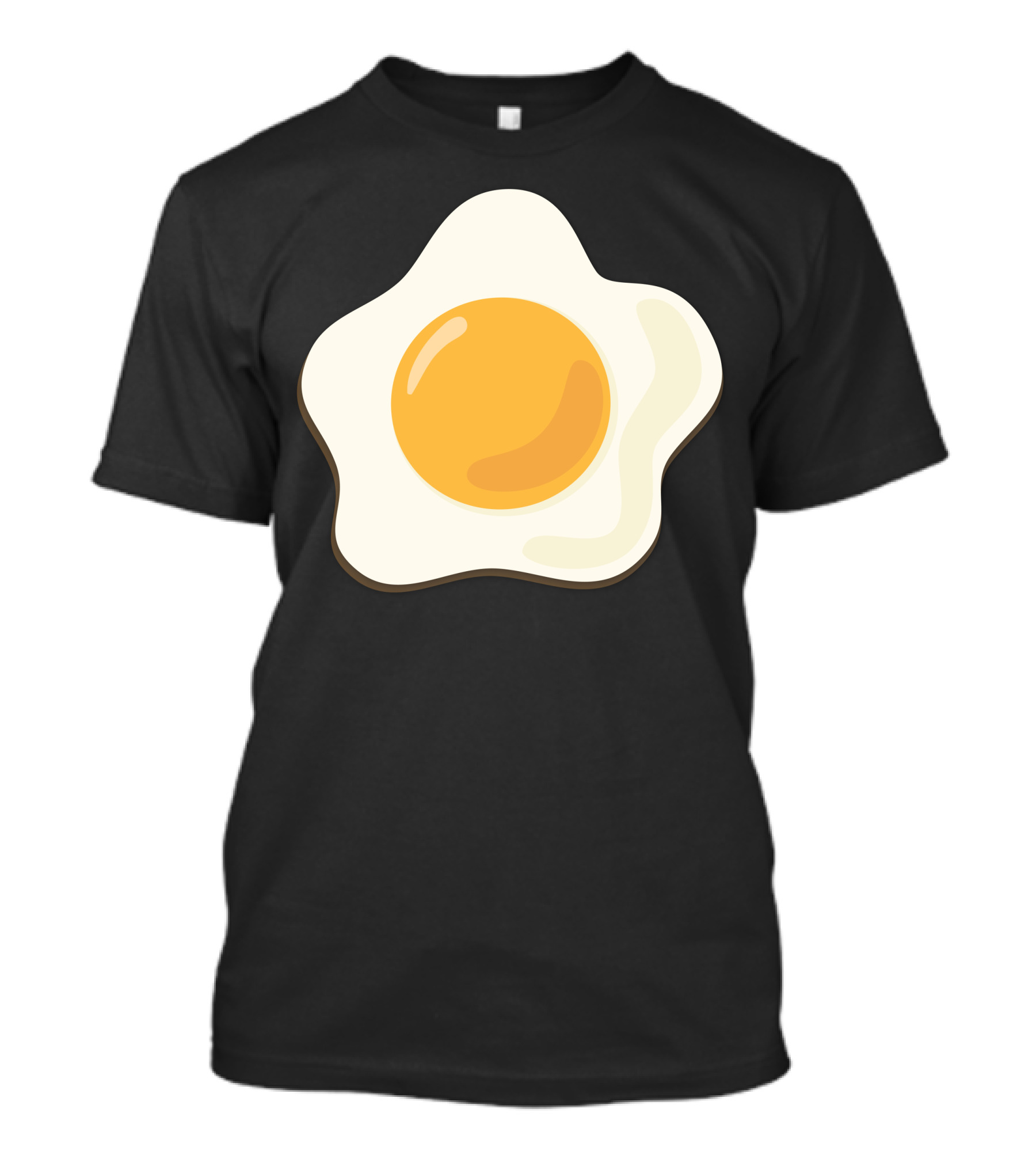 Egg Fried Breakfast Icon Yellow Yolk T-Shirt