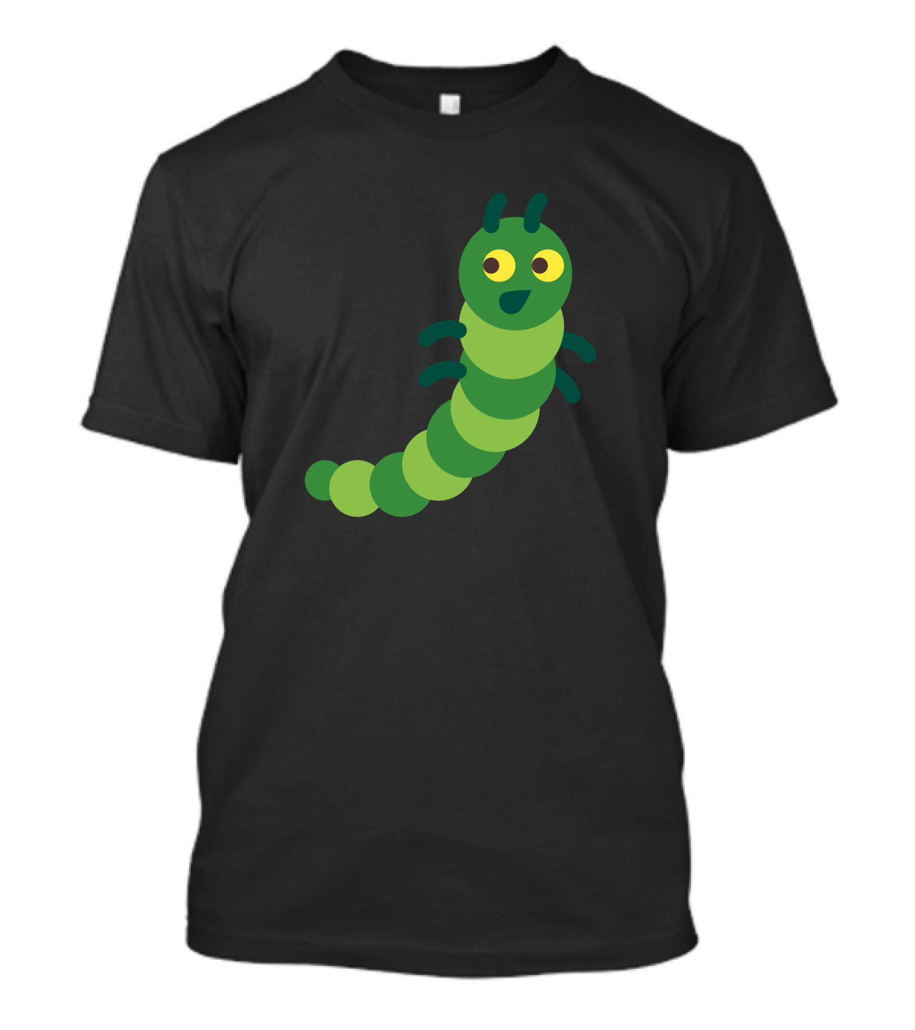 Happy Green Caterpillar T-Shirt
