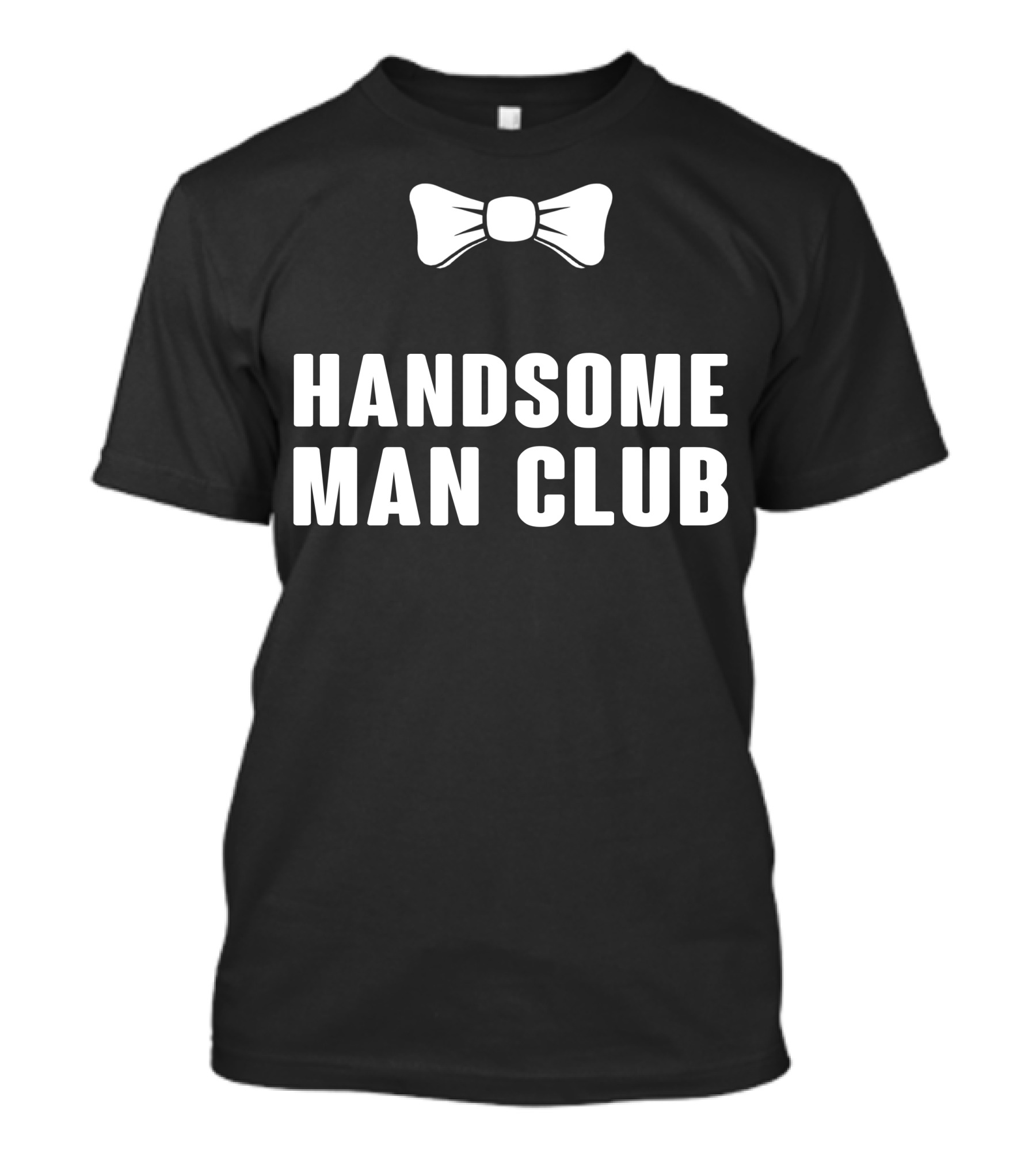 HANDsome Man CluB Bow Tie T-Shirt
