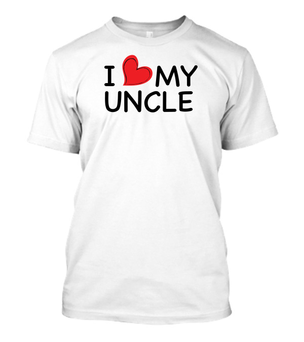 I Heart My Uncle T-Shirt