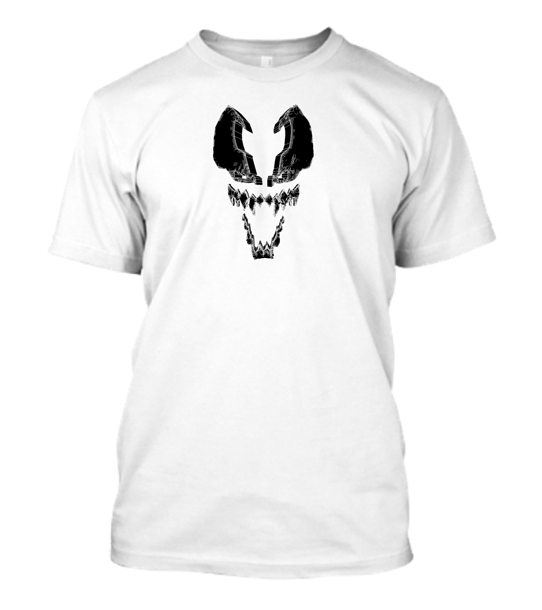 Icon Nom Venom Inspired Grinning Face T-Shirt