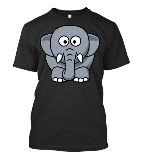 Kids Elephant Cute Cartoon T-Shirt