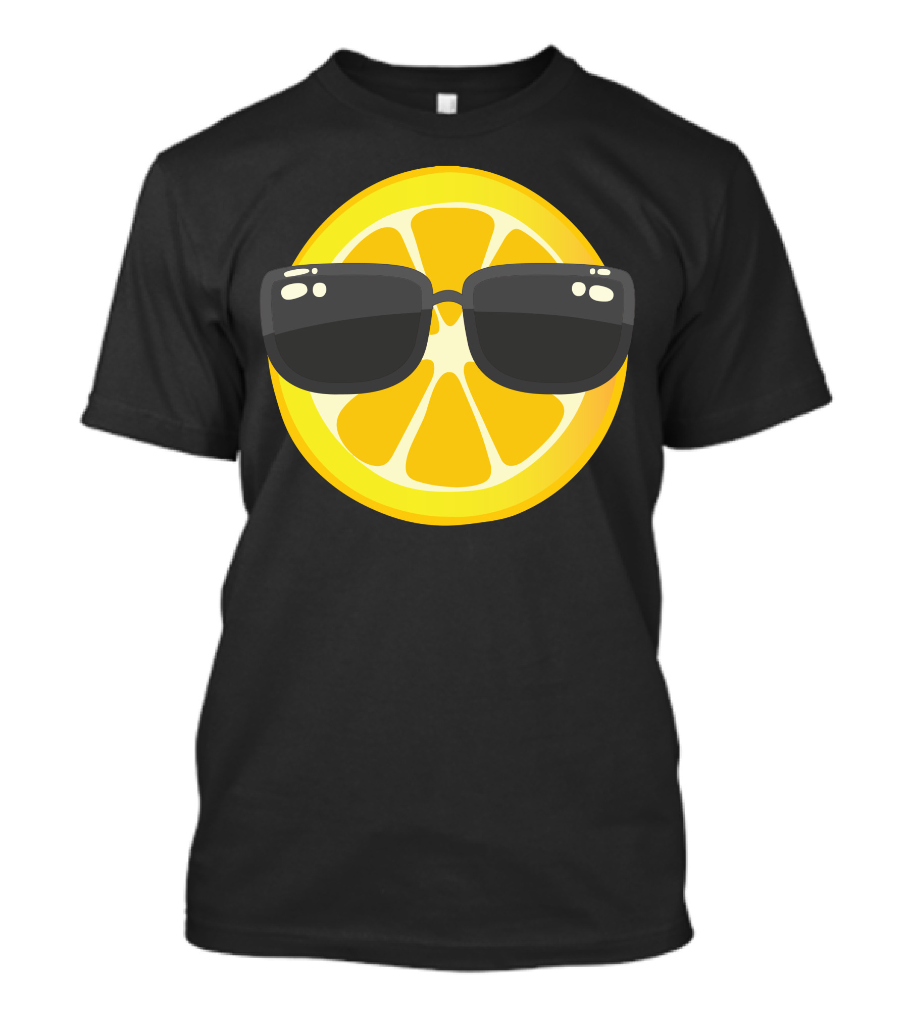 Lemon Wearing Sunglasses T-Shirt