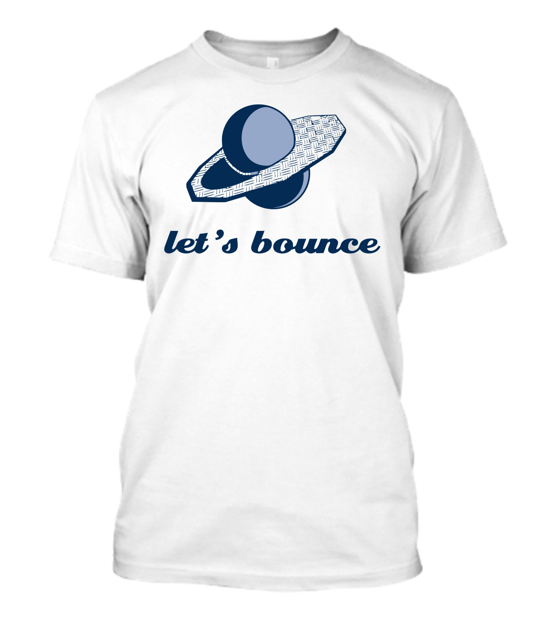 Let's Bounce Saturn Planets Orbital Fun T-Shirt