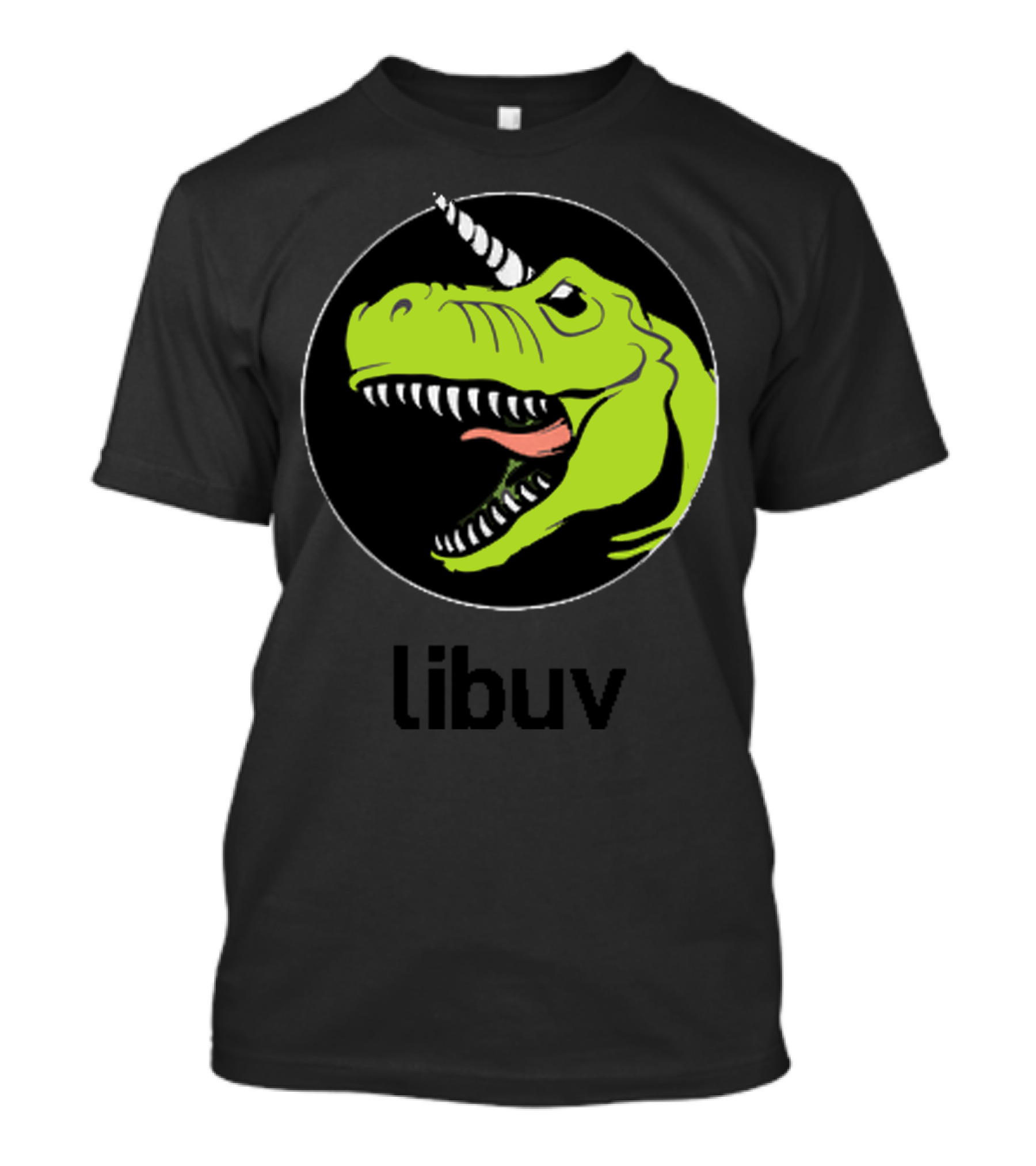 Libuv Dinosaur Unicorn Hybrid T-Shirt