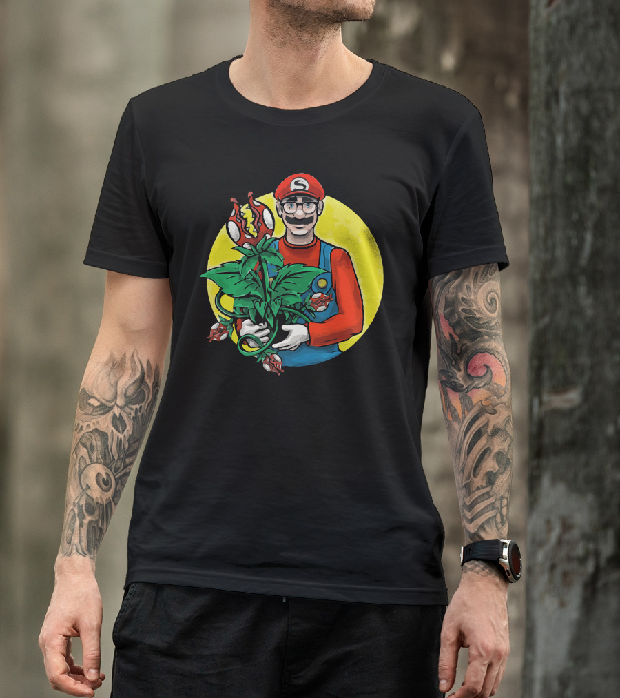Super Plumber's Piranha Paradise Kingdom Of Horrors T-Shirt