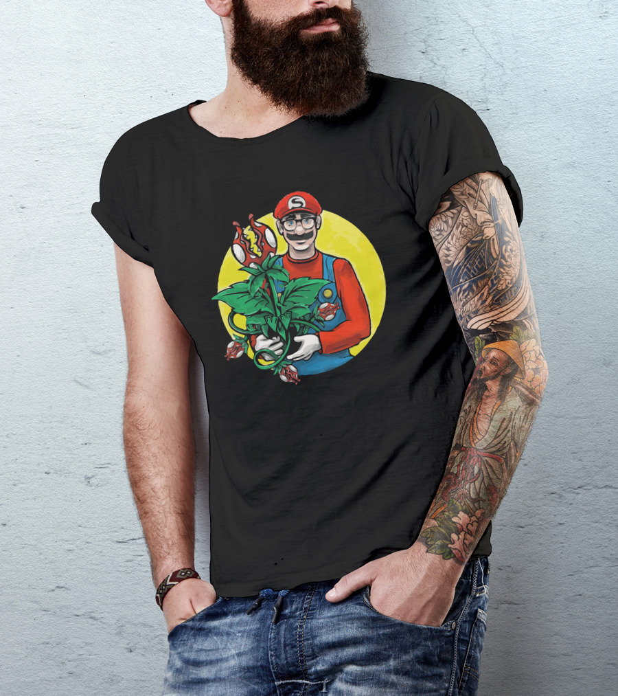 Super Plumber's Piranha Paradise Kingdom Of Horrors T-Shirt