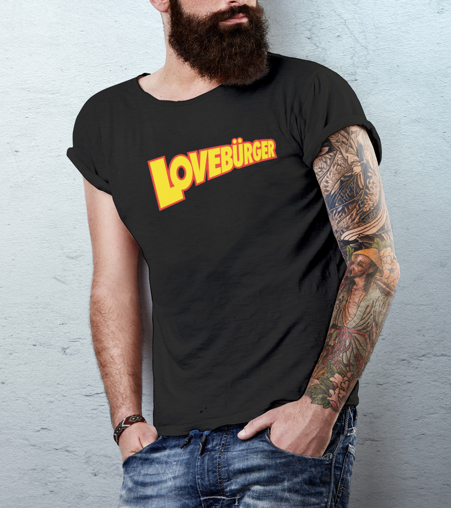 LOVE BÜRGER Retro T-Shirt