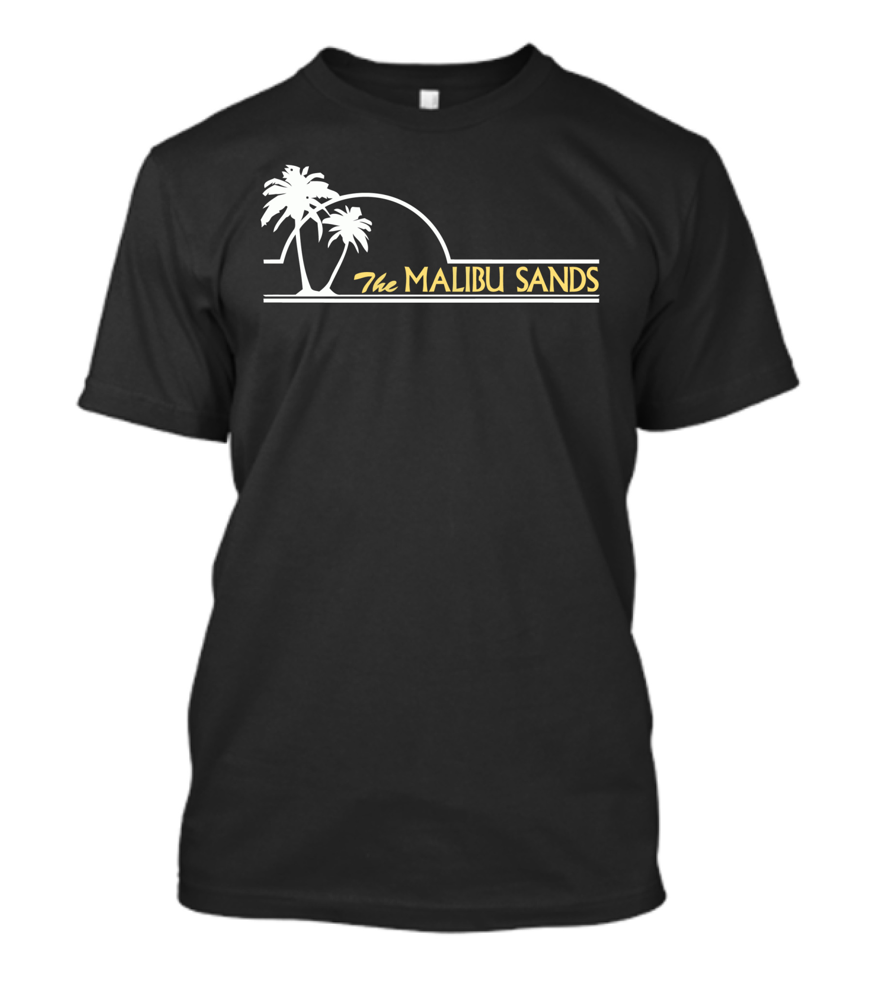 The Malibu Sands Palm Tree Logo White T-Shirt