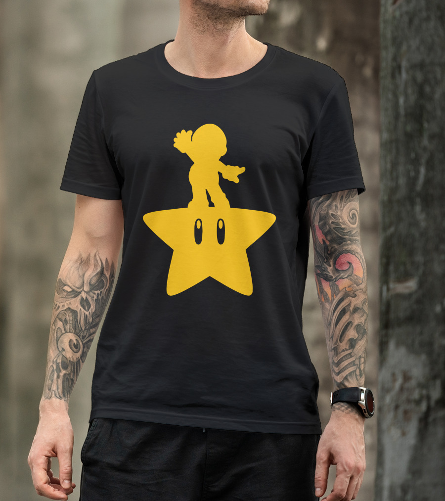 Super Mario Starman Victory T-Shirt