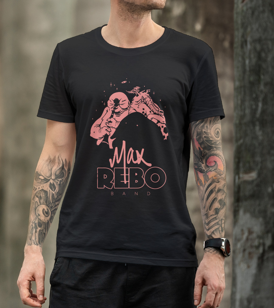 Max Rebo Band Star Wars Cantina Aliens Musical Group T-Shirt