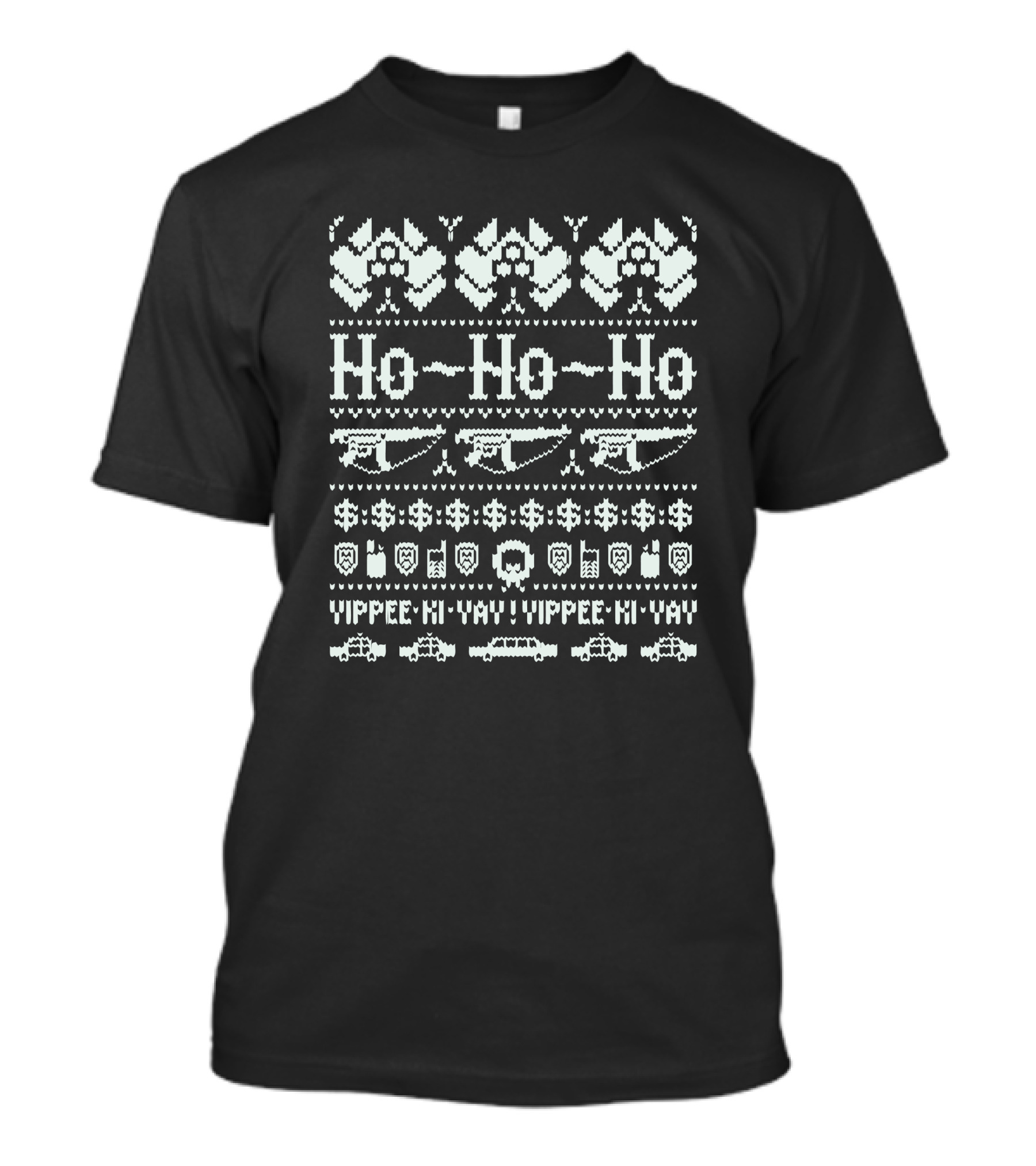 Ho Ho Ho Yippee Ki Yay Winter Mcclane T-Shirt