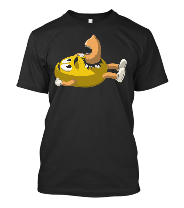 Peanut Inside Parody Alien Egg Burst T-Shirt