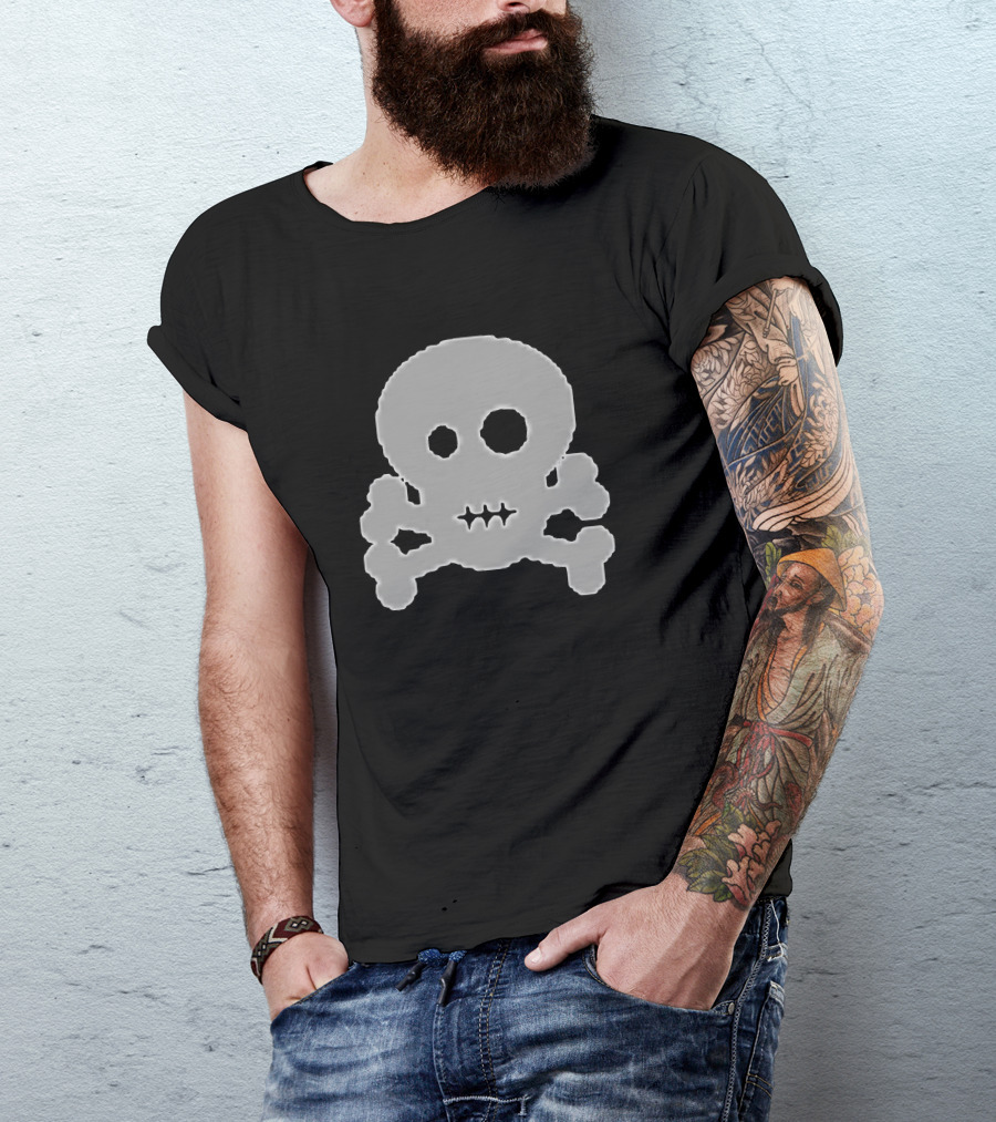 Skull Ghost Crossbones T-Shirt