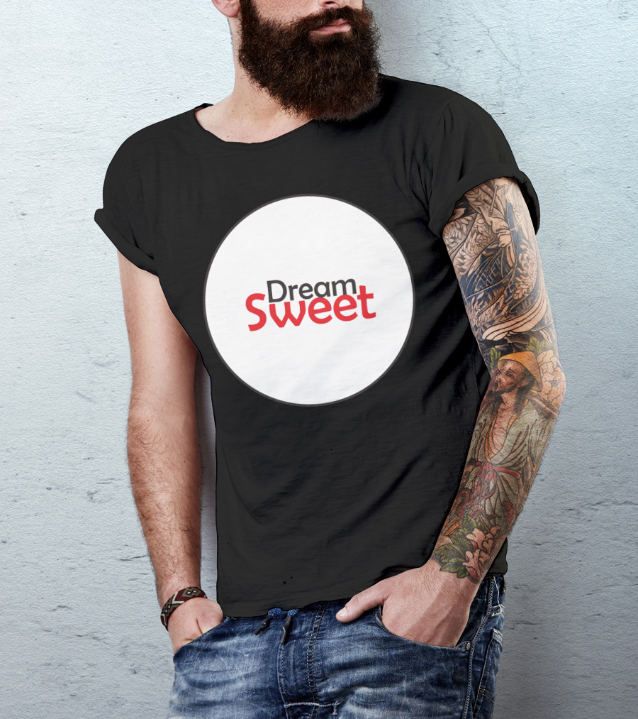 Sweet Dream Black And White Circle T-Shirt