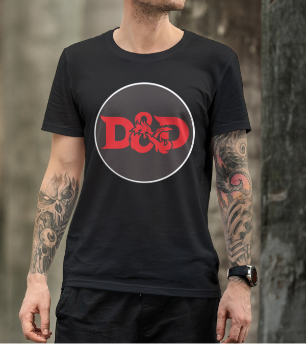 Dungeons And Dragons D&D Red Dragon T-Shirt