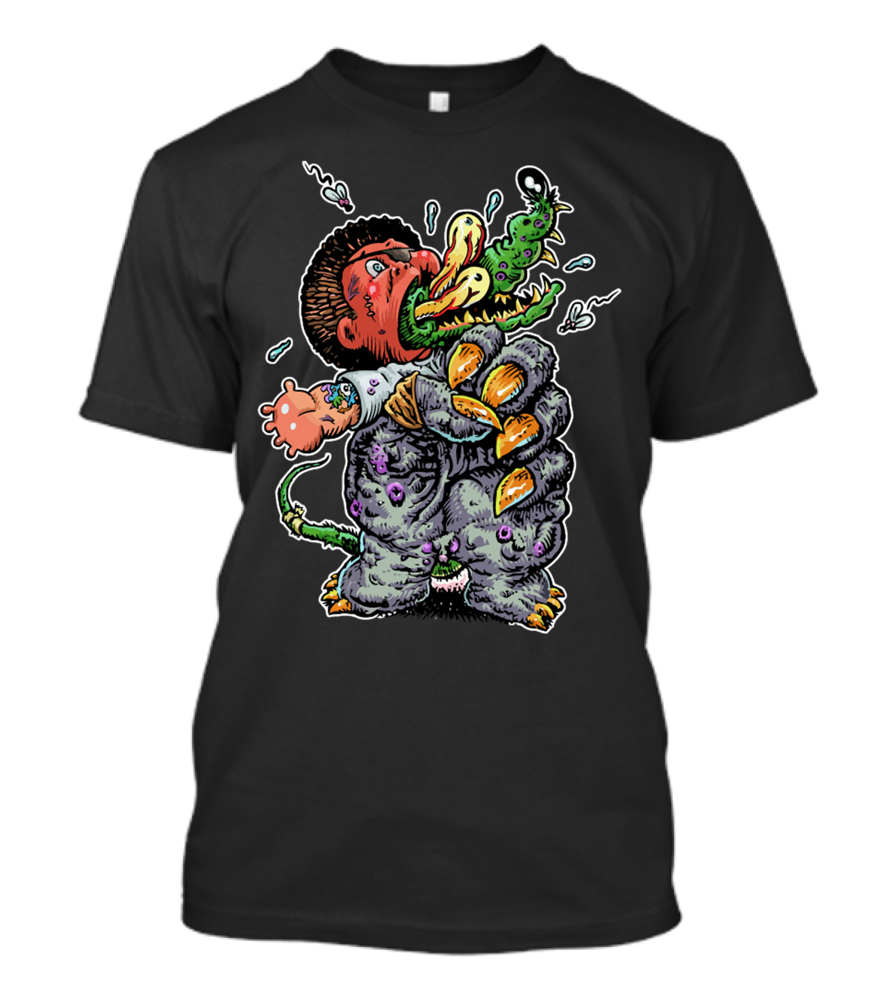 16B Squeezed Luis Alien Monster Attack T-Shirt