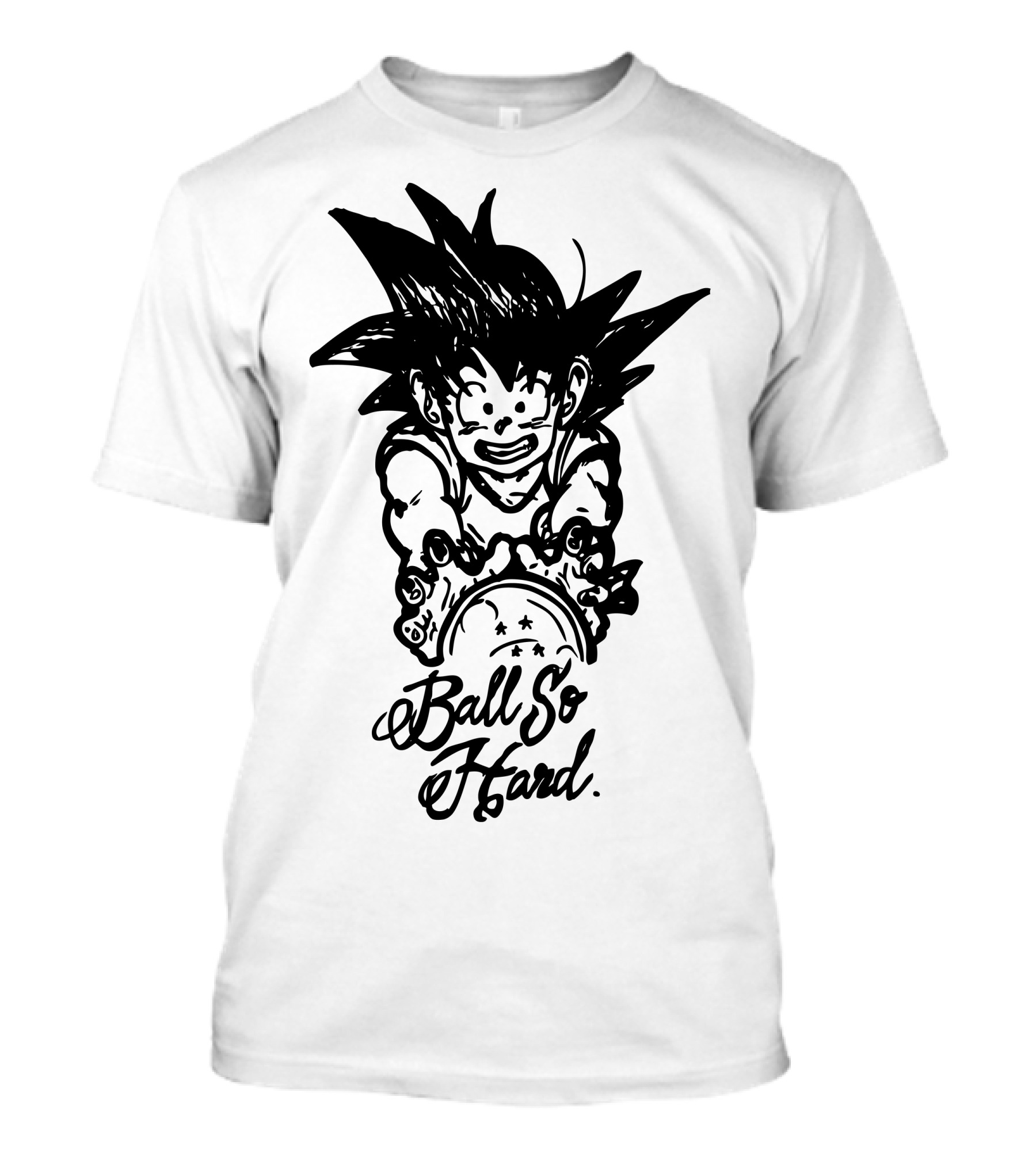 Ball So Hard Dragonball Goku Holding Dragon Ball T-Shirt