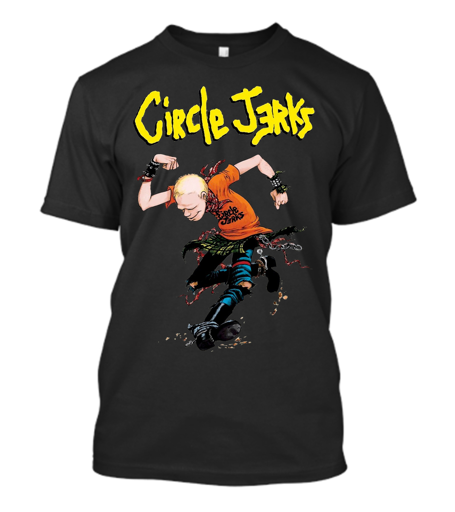 Circle Jerks Skanking Man Punk T-Shirt