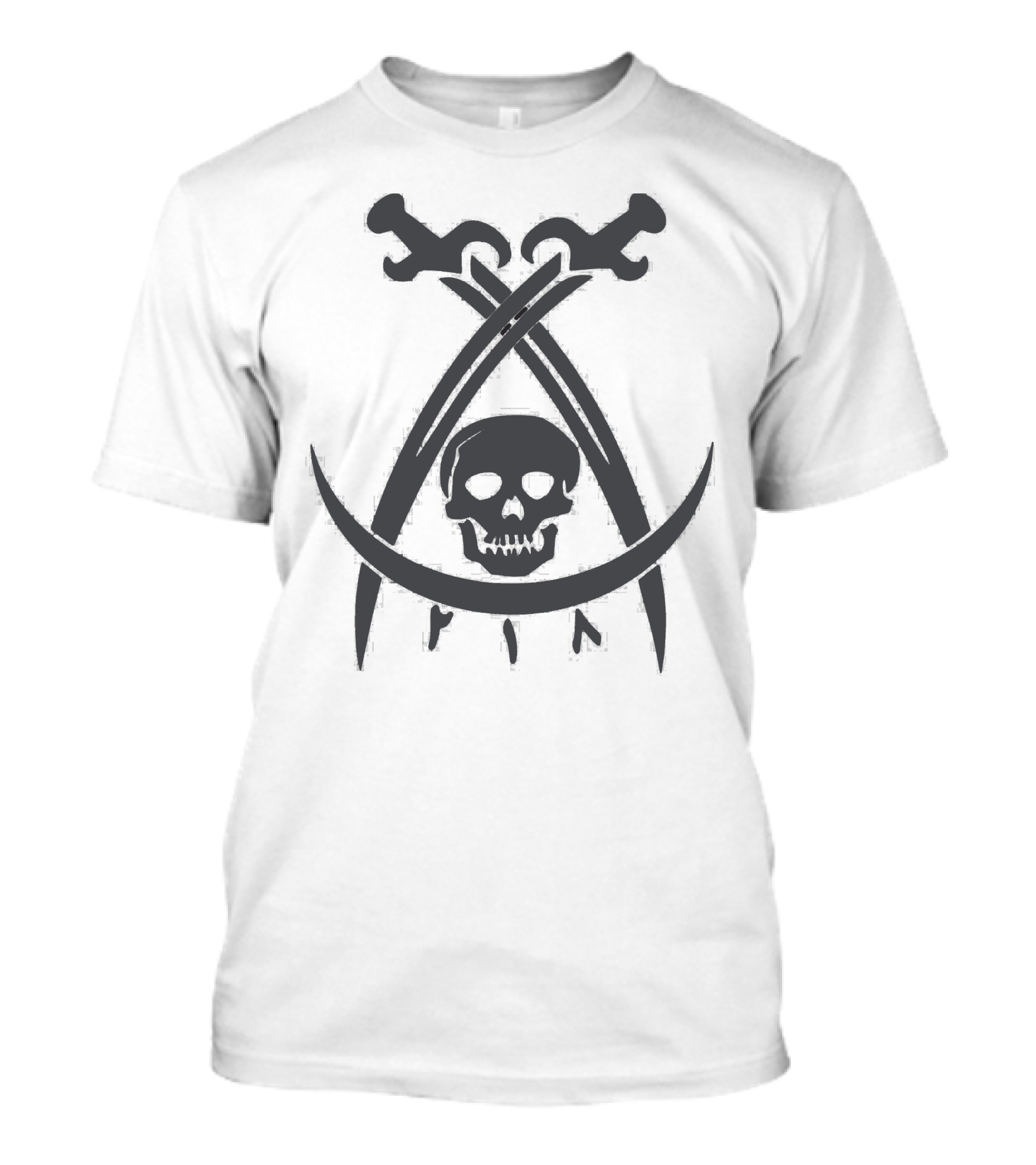 Den Of Thieves Pirate Skull Crossed Swords T-Shirt