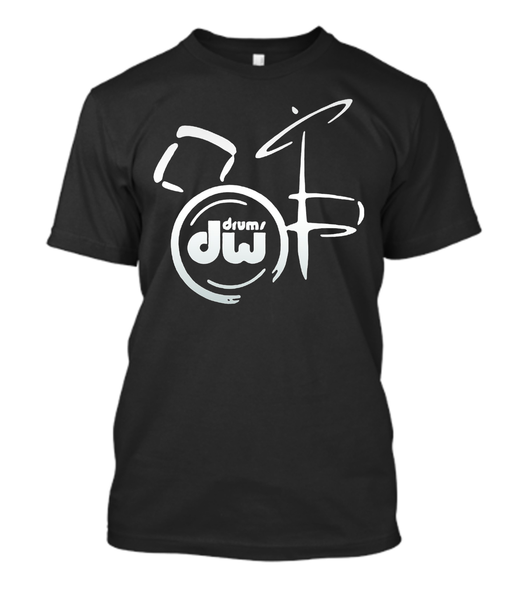 DW Drums Logo Drum Set T-Shirt
