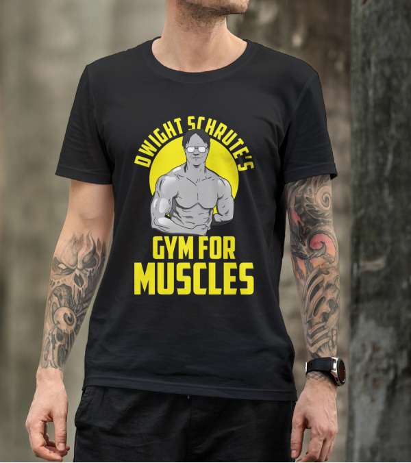 Dwight Schrute's Gym For Muscles T-Shirt