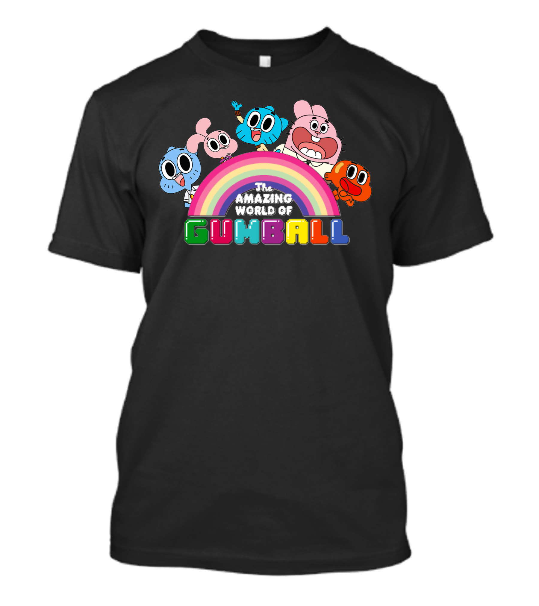 The Amazing World Of Gumball Rainbow Characters T-Shirt