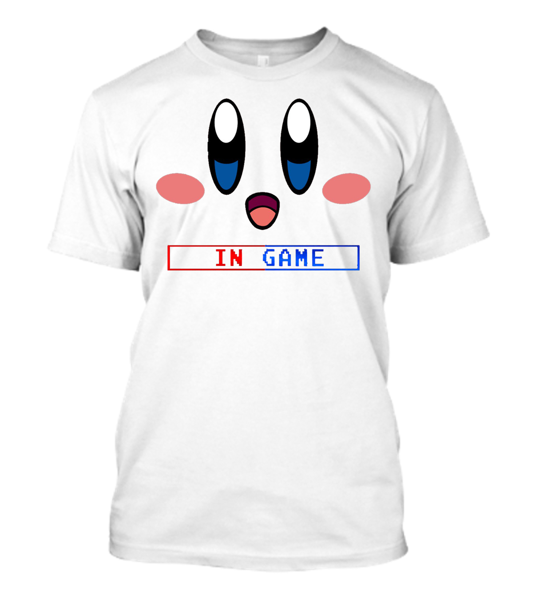 Kirby Gamer Geek In Game Snes T-Shirt