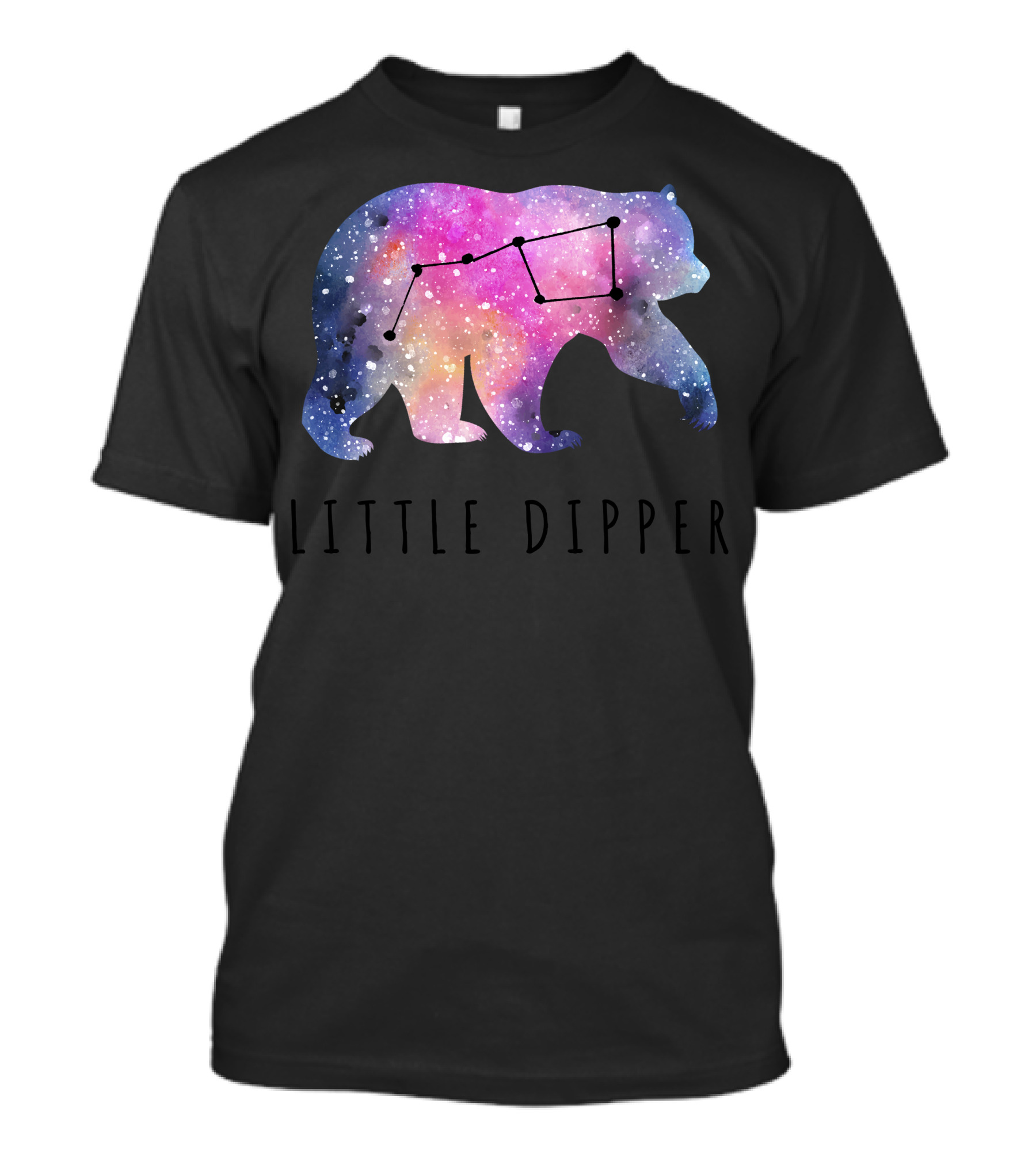Little Dipper Galaxy Bear T-Shirt